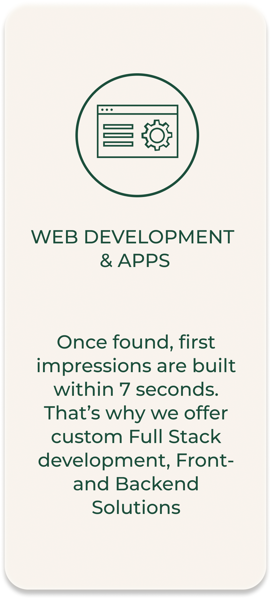 Web Development and Apps